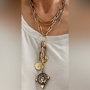 Free People layered necklace